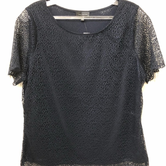 The limited. Size M. NWT. Navy blouse - Picture 2 of 7